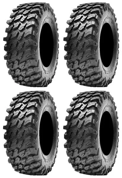 Full set of Maxxis Rampage Radial (8ply) ATV Tires 30×10-14 (4)