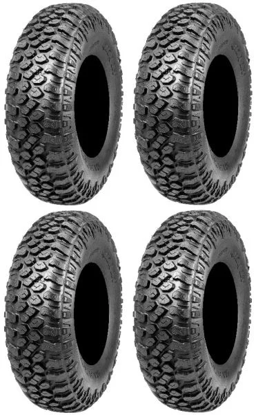 Full set of Maxxis RAZR XT (8ply) ATV Tires 33×10-15 (4)