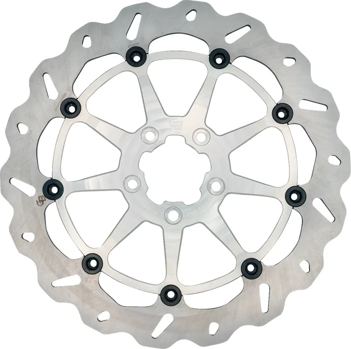 Gbrakes Brake Rotor – Front – Silver Harley Davidson