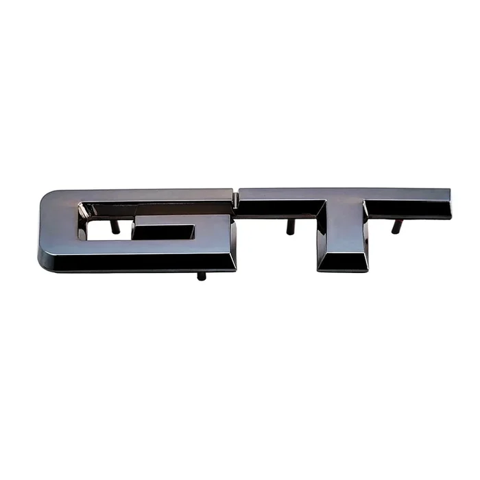 GT Rear Emblem (Black Chrome) for Mustang GT 2015-23 | #EM0005GTBC | Ford