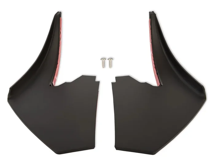 GT4 Style Front Dive Planes (Satin Black) for Mustang 2018-23 | #JR3B-63001C74-AB | Drake Muscle Cars