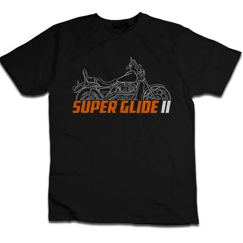 Harley Davidson FXRS Super Glide II 1982-1983 T-Shirt, Motorcycle Tee for Bikers