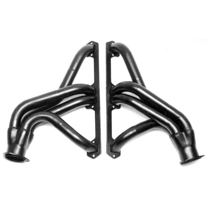 Hedman Hedders Street Headers – 1.75 in Primary – 3 in Collector – Black Paint – AMC V8 – Fullsize SUV / Truck 1980-88 – Pair