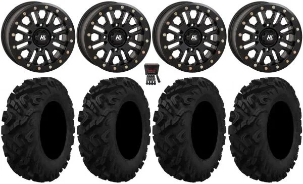 High Lifter HL23 Bdlk 14″ Wheels Bk 29″ HD-K Tires Polaris RZR XP 1000 / PRO XP / Ranger XP 900/1000