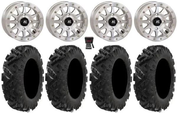 High Lifter HLA1 Bdlk 15″ Wheels Mh 32″ Attack 2.0 Tires Polaris Sportsman / RZR / Ranger