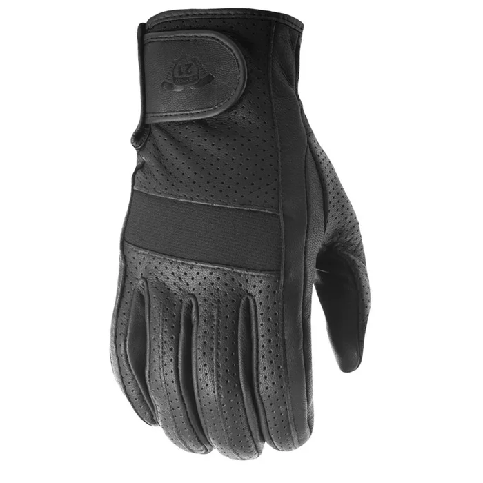Highway 21 Jab Perforated Gloves Black – 5X-Large [MPN: #5884 489-0017~9]