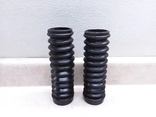 Honda 750 CB CB750 SANDCAST Front Fork Boot Rubber Pair 1969 STIFF VINTAGE ANX-C