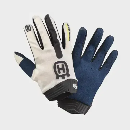 HUSQVARNA ITRACK ORIGIN GLOVES (BLUE/WHITE) ON SALE!