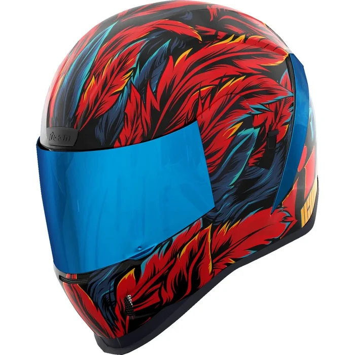 ICON 0101-16102 Airform™ Fever Dream Helmet Airform™ Helmet – Fever Dream – Blue – Medium