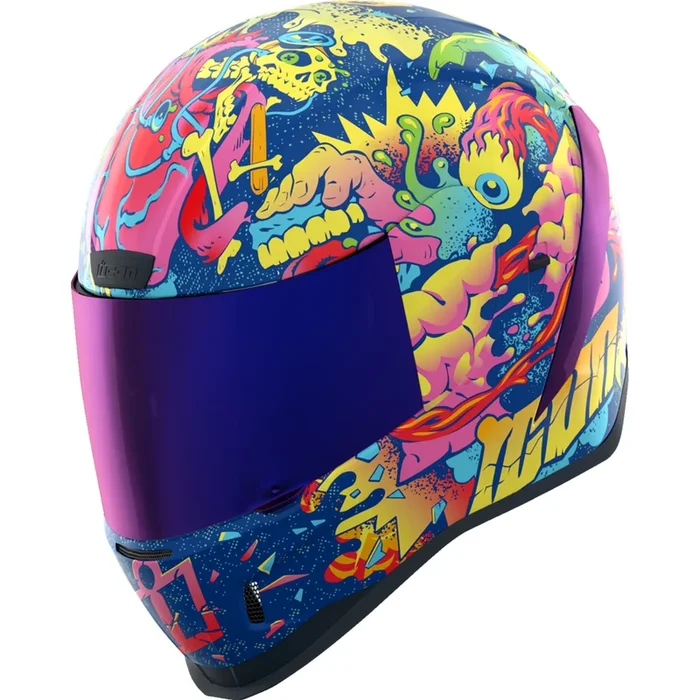 ICON 0101-17922 Airform™ Scatterbrain MIPS® Helmet Airform™ Helmet – Scatterbrain – MIPS® – Purple – 3XL