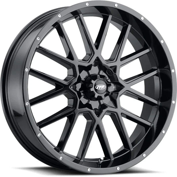 ITP Hurricane Black 18×6.5 4/156 4 + 2.5 (+10mm) [MPN: 18RB113BX]