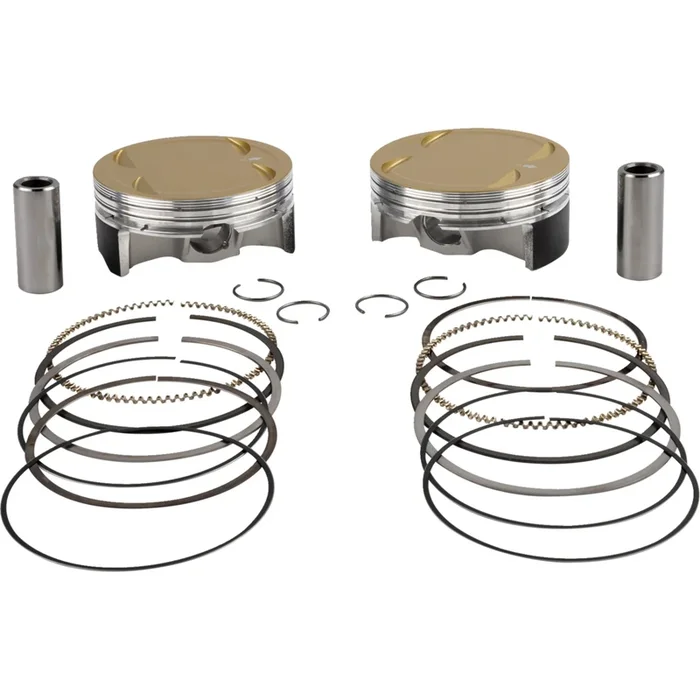 JE PISTONS 0910-6856 394138 Ultra Series Piston Kit Piston Kit – 4.250 ” – M8