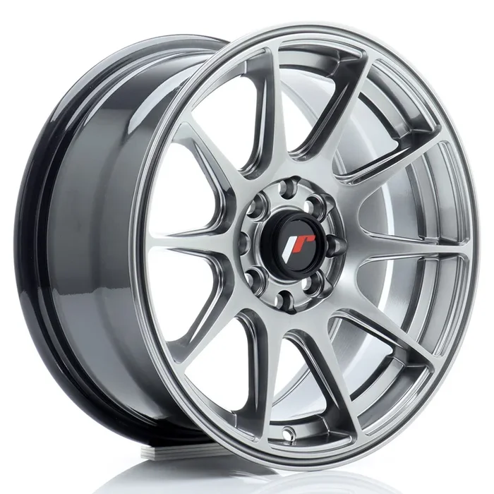 JR Wheels JR11 15×7 ET30 4×100/108 Hyper Black