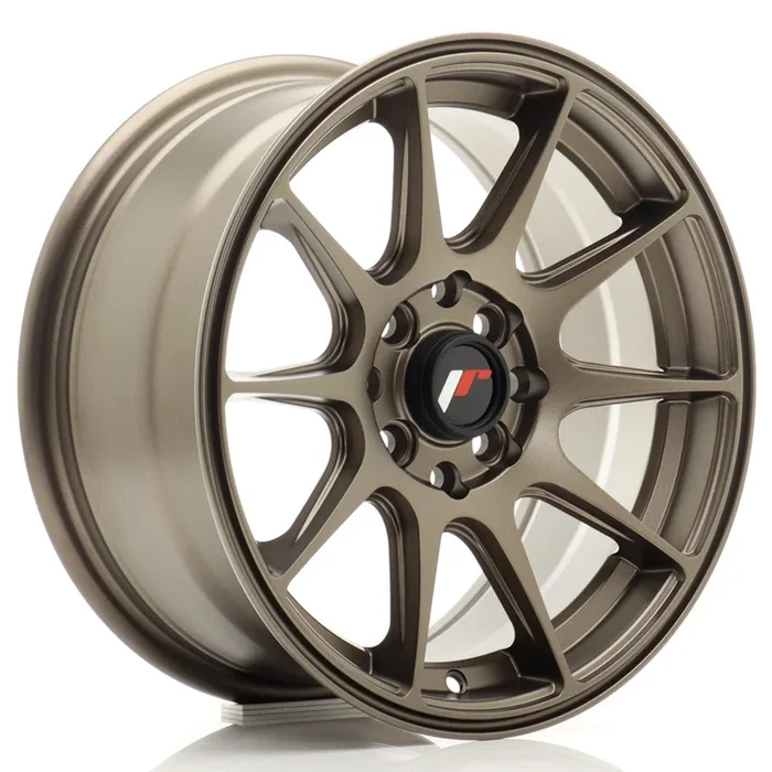 JR Wheels JR11 15×7 ET30 4×100/114 Matt Bronze