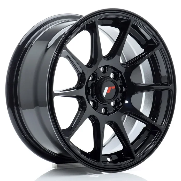 JR Wheels JR11 15×7 ET30 5×100/114 Gloss Black