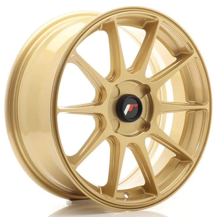 JR Wheels JR11 17×7 ET20-38 4H BLANK Gold