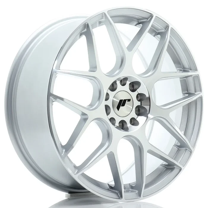 JR Wheels JR18 18×7,5 ET40 5×112/114 Silver Machined Face