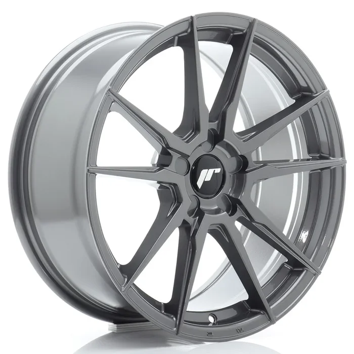 JR Wheels JR21 18×8 ET20-40 5H BLANK Hyper Gray