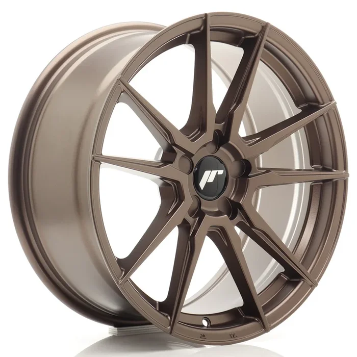 JR Wheels JR21 18×8 ET20-40 5H BLANK Matt Bronze