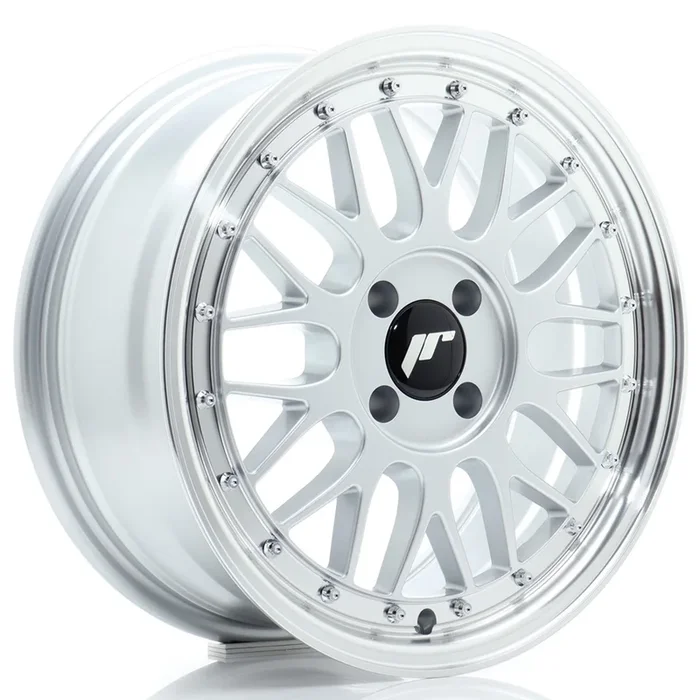 JR Wheels JR23 16×7 ET20 4×100 Hyper Silver w/ Machined Lip