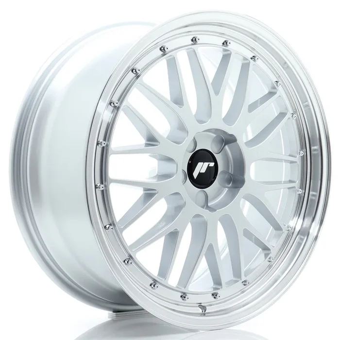 JR Wheels JR23 20×8 ET20-40 5H BLANK Hyper Silver w/ Machined Lip