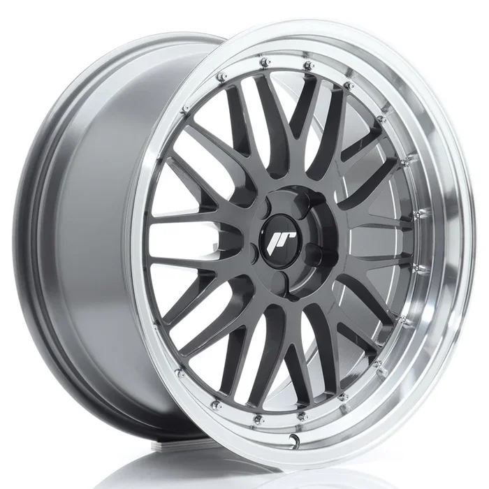 JR Wheels JR23 20×9,5 ET20-35 5H BLANK Hyper Gray w/ Machined Lip