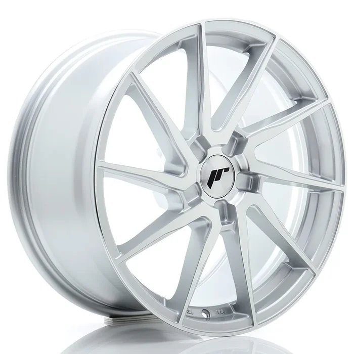 JR Wheels JR36 18×9 ET20-50 5H BLANK Silver Machined Face