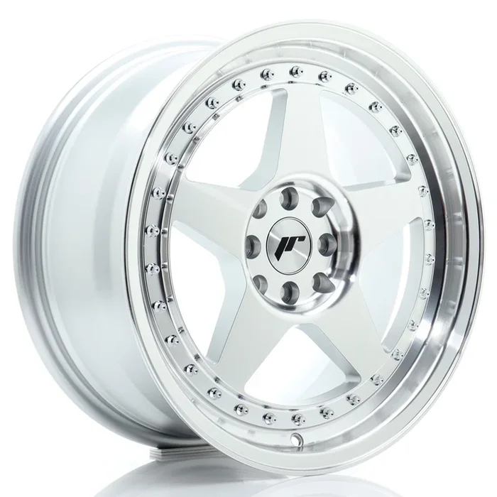 JR Wheels JR6 17×8 ET35 5×114/120 Silver Machined Face