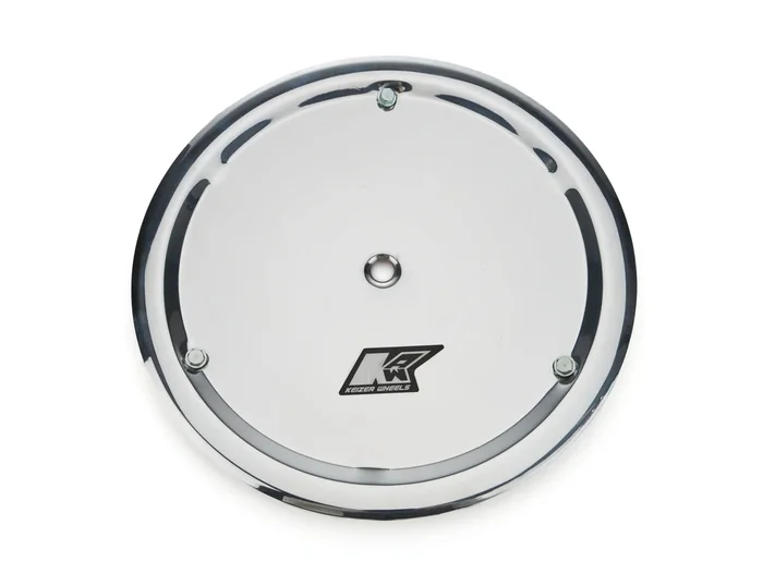 Keizer Aluminum Matrix Modular Bolt-On Mud Cover – Polished – Keizer 15 in Wheels