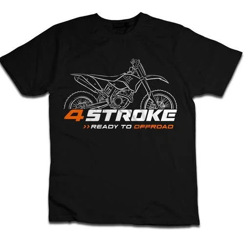 KTM 250 XCF-W 2008-2009 T-Shirt, Motorcycle Tee for Riders