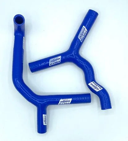 KTM 85/105 SX 2009-2012 Silicone Radiator Hose Blue 23-65Y