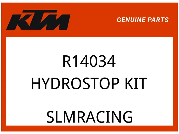 KTM OEM Part R14034 HYDROSTOP KIT
