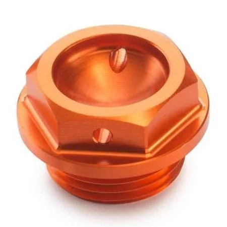 KTM PowerParts Oil Fill Plug for 2016-2026 KTM SX-F, XC-F, etc.