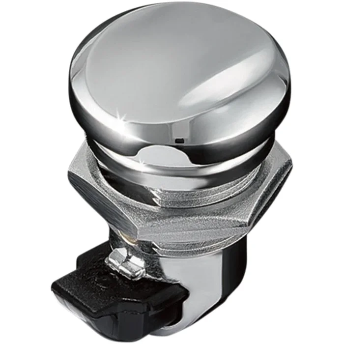 Kuryakyn Push-Button Fuel Door Latch – Chrome [MPN: 1467]