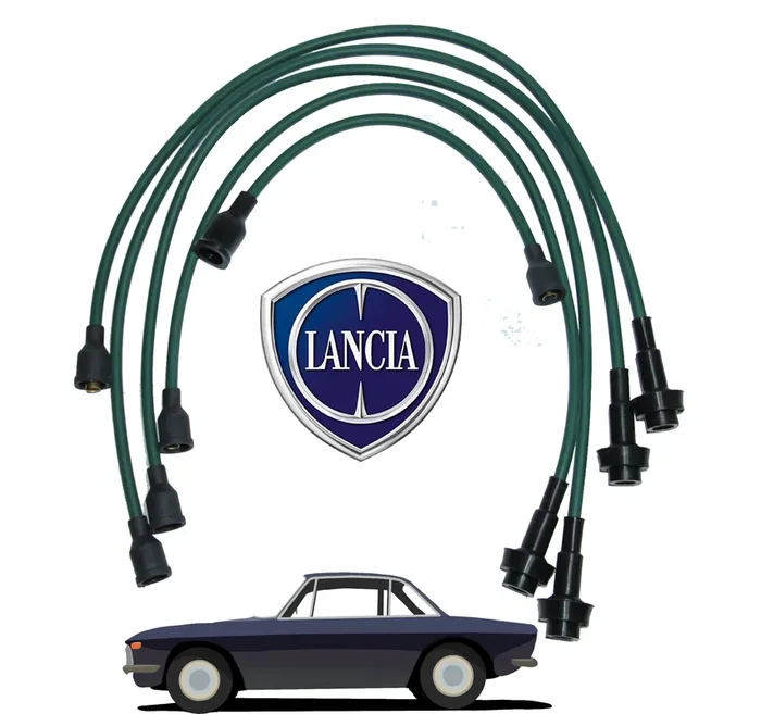 Lancia Fulvia 1300 Ignition HT Leads Kit Set Wires Cables S2 Brand New