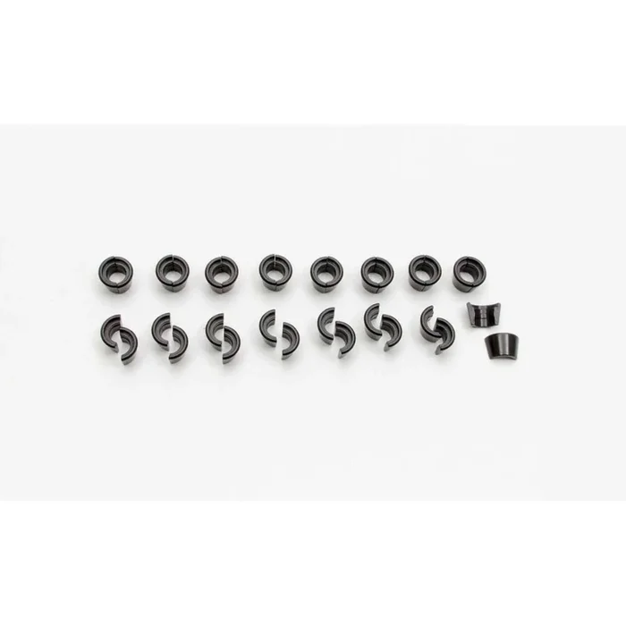 Manley 10° Steel Valve Locks – Fits .3715 ” Diameter Valve Stems, Conventional Groove, Standard Height – (Set of 16)