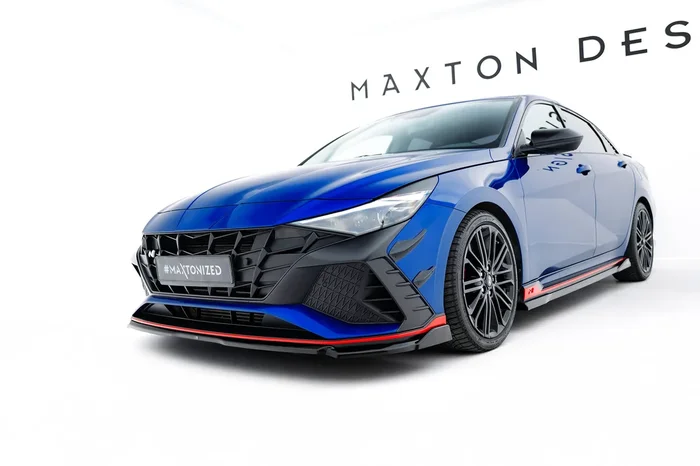 Maxton Design Front Splitter V.1 Hyundai Elantra N Mk7 HY-EL-7-N-FD1G