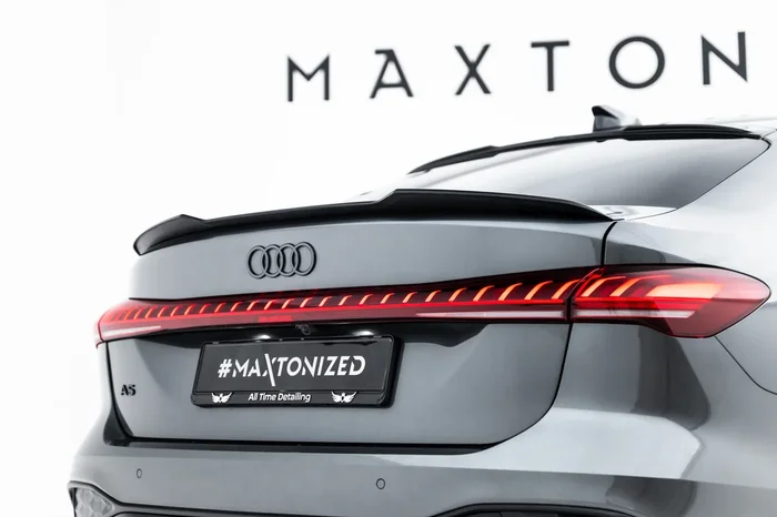 Maxton Design Spoiler Cap Audi A5 S-Line / S5 Sedan B10 AU-A5-3-SLINE-CAP1G
