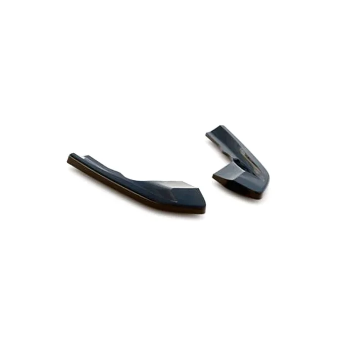 Maxton Design Volkswagen Golf R V1 Rear Side Splitters In Gloss Black (Mk8)