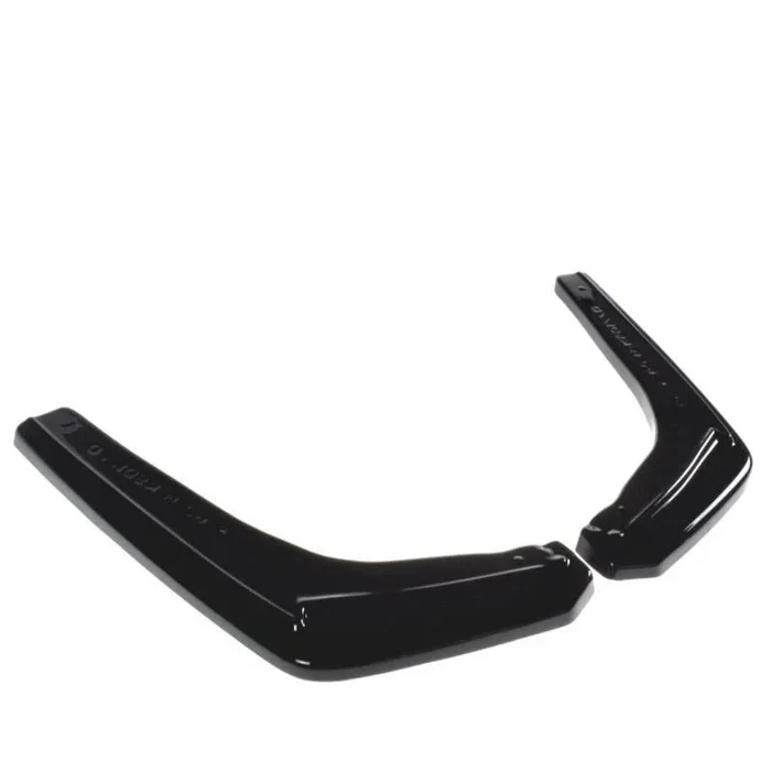 Maxton Rear Side Splitters V.1 BMW M3 F80 (2014-18) Gloss Black