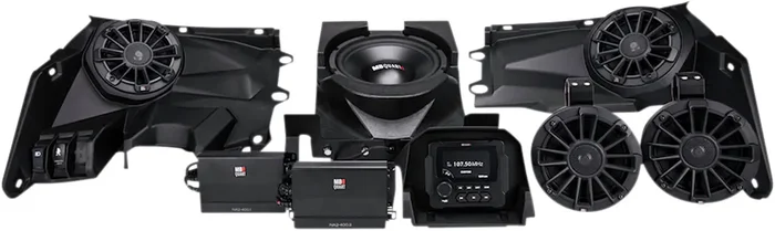 MB Quart Stage 5 Amplified Audio Package Can-Am Maverick X3
