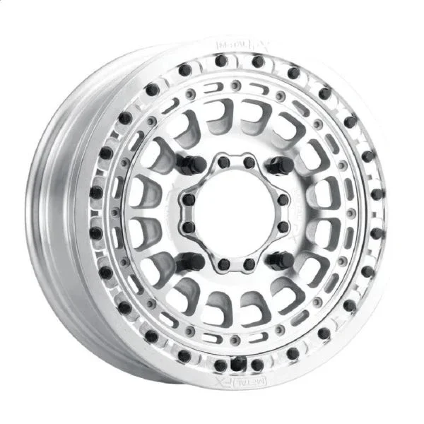 Metal FX Hitman Beadlock 15×6 ATV/UTV Wheel – Raw 4/137 +38mm [78103]