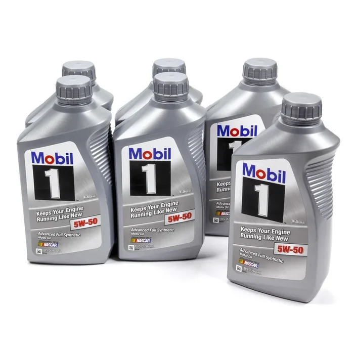 Mobil 1 5w50 Synthetic Oil Case 6×1 Qt. FS X2