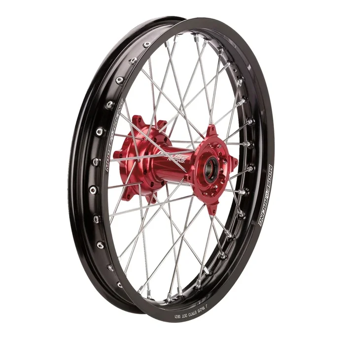 Moose Offroad SX-1 Complete Wheel – Rear – Black Wheel/Red Hub – 18 ” x 2.15 ” BR-215-18BKRD