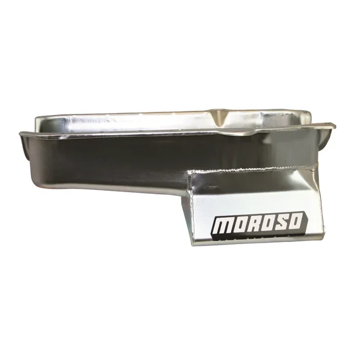 Moroso SB Chevy Oil Pan – Kicked Out Sump 80-85