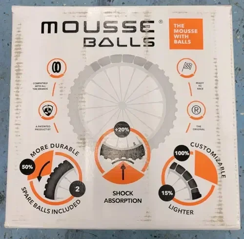 Mr. Wolf Mousse Balls Front 90-90/21 80-100/21 90-100/21 Off Road Tire 26 Balls