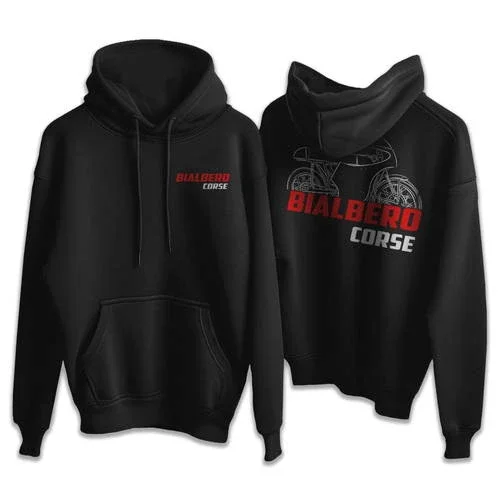 MV Agusta Corse 125 Bialbero Hoodie, Motorcycle Hoodie Pullover for Riders