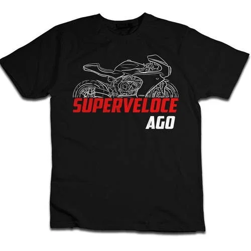 MV Agusta Superveloce Ago 2021-2023 T-Shirt, Motorcycle Tee for Riders