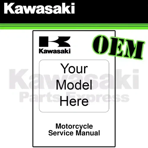 NEW 2014 – 2020 GENUINE KAWASAKI KX100 KX85 SERVICE MANUAL 99924-1470-11