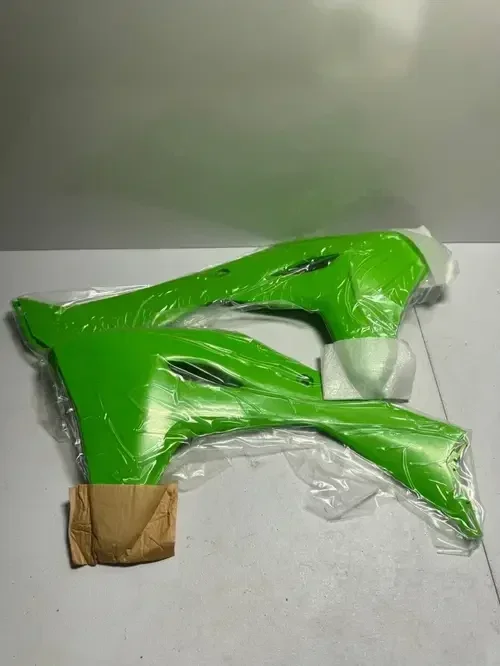 New Kawasaki OEM shrouds plastic radiator green 24-26 kx 450 450x 250 250x sr